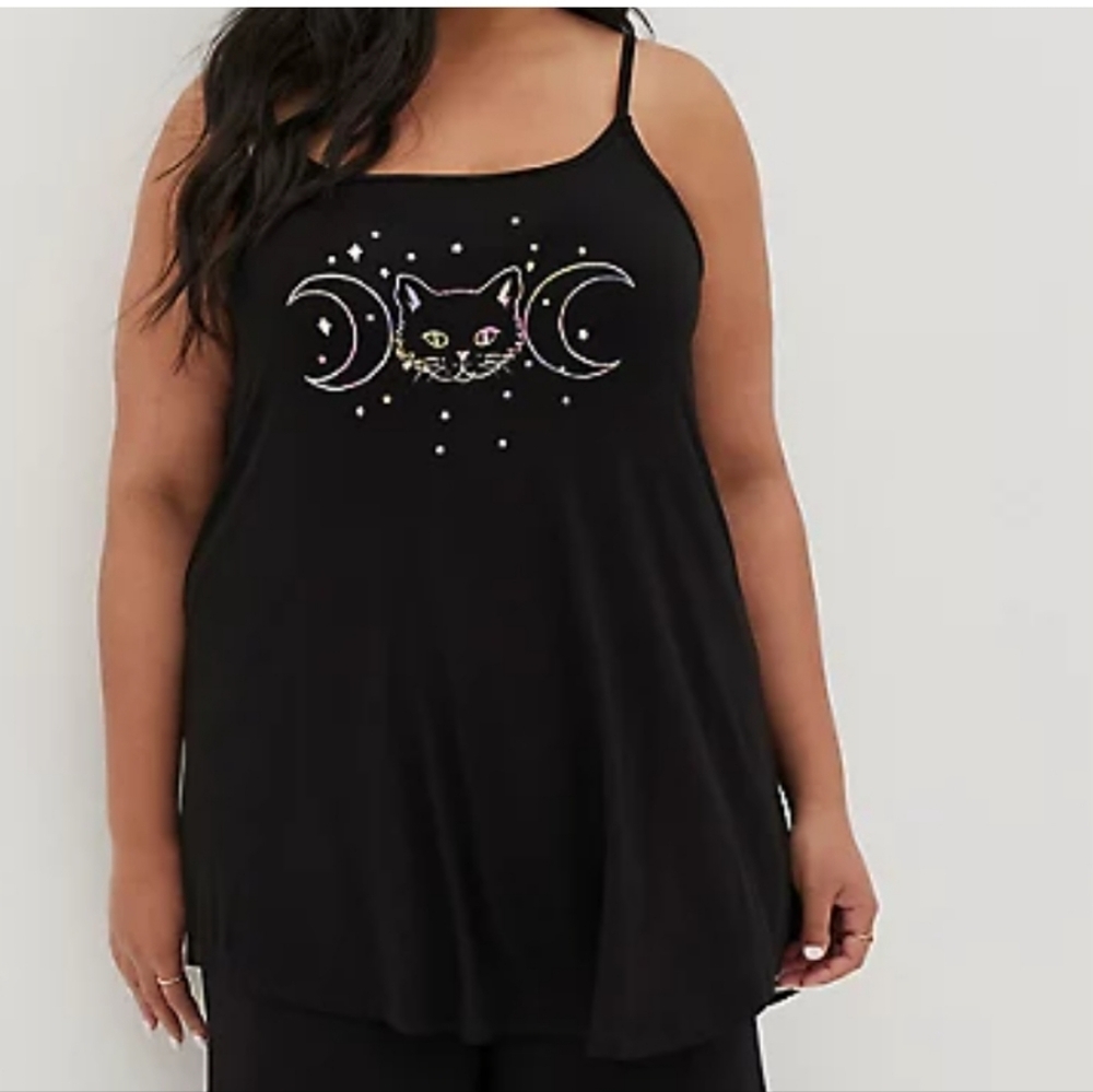 🆕️🐈‍⬛🌜2X CATS & MOON SLEEP TUNIC🐱🌛🐈‍⬛